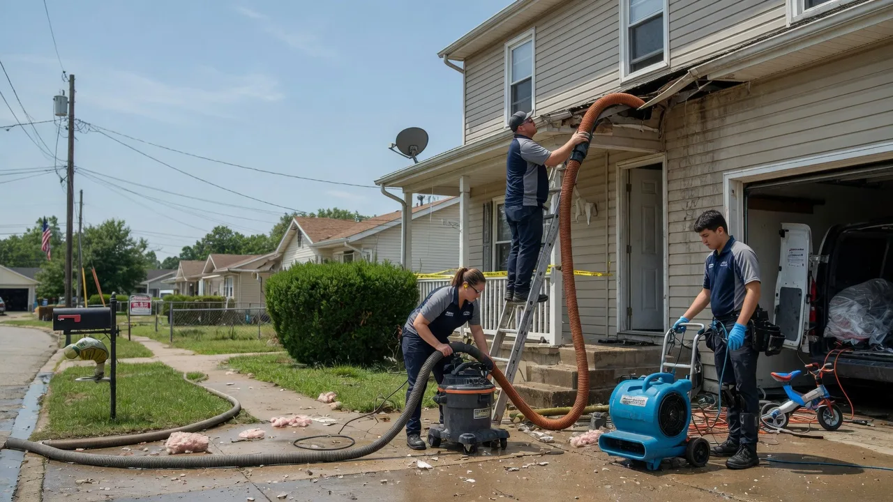 Water Damage Restoration in Goodrich, TX near me